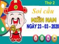 Thống kê XSMN ngày 23/3/2020 – Phân tích KQXSMN thứ 2 hôm nay