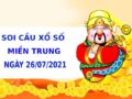 Thống kê XSMT chính xác thứ 2 ngày 26/7/2021