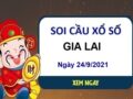 Thống kê KQXSGL ngày 24/9/2021 chốt số Gia Lai thứ 6