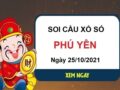 Thống kê KQXSPY ngày 25/10/2021 chốt lô VIP đài Phú Yên hôm nay