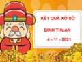 Thống kê xổ số Bình Thuận 4/11/2021 phân tích lô thứ 5