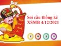 Thống kê thống kê XSMB 4/12/2021 hôm nay