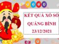 Thống kê kết quả XSQB 23/12/2021 dự đoán lô thứ 5
