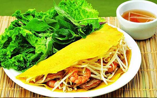 Mơ thấy bánh xèo Mơ thấy bánh xèo