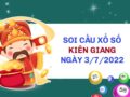 Thống kê kết quả xổ số Kiên Giang ngày 3/7/2022 hôm nay chủ nhật