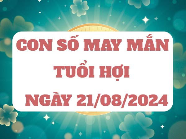 Đâu là con số may mắn tuổi Hợi ngày 21/8/2024