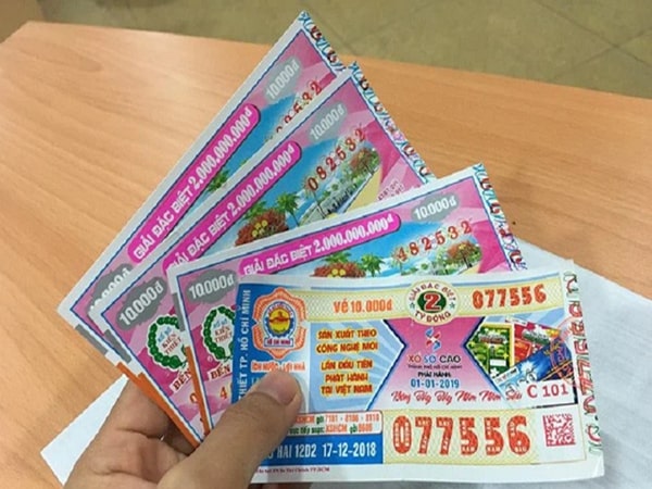 Trúng giải 5 vé số được bao nhiêu tiền?