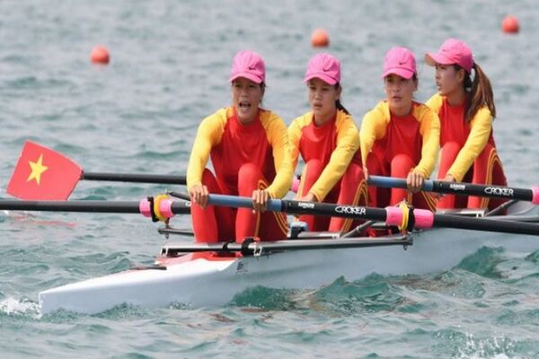 Rowing Việt Nam tạo nên cuộc đua vòng loại hấp dẫn