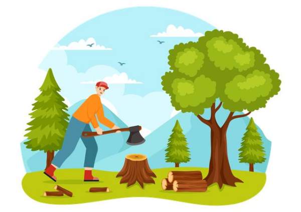 Mơ thấy chặt cây Mơ thấy chặt cây