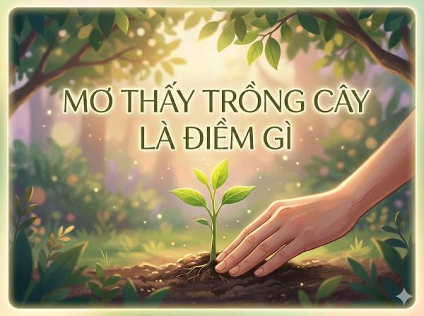 Chiêm nghiệm giấc mơ thấy trồng cây là số gì kích tài lộc?
