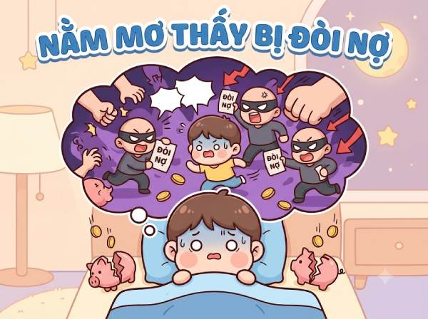 Nằm mơ thấy bị đòi nợ là điềm gì, chọn số gì phát lộc?