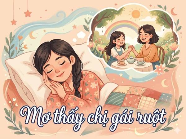 Nằm mơ thấy chị gái ruột là điềm hên hay xui, số gì đẹp?