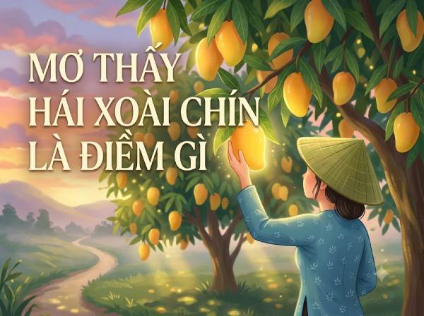 Nằm mơ thấy hái xoài chín là điềm tốt hay xấu, số gì may?