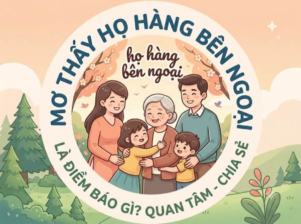 Luận giải ý nghĩa giấc mơ thấy họ hàng bên ngoại là điềm gì?