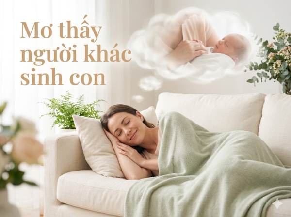 Nằm mơ thấy người khác sinh con là điềm gì, hên hay xui?