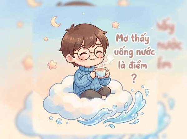 Chiêm bao thấy uống nước dừa