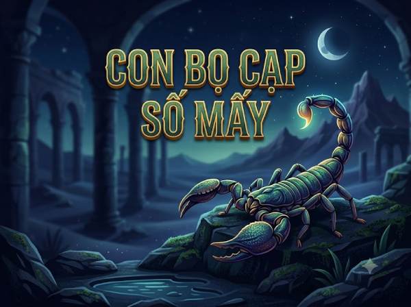 Con bọ cạp số mấy, số bao nhiêu giúp tài lộc hanh thông?