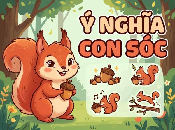 Phân tích ý nghĩa con sóc trong ngũ hành