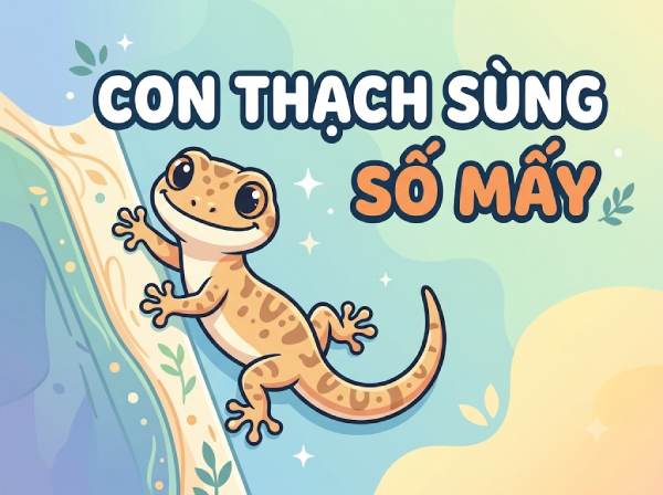 Tham khảo con thạch sùng số mấy, số bao nhiêu hút vận khí?